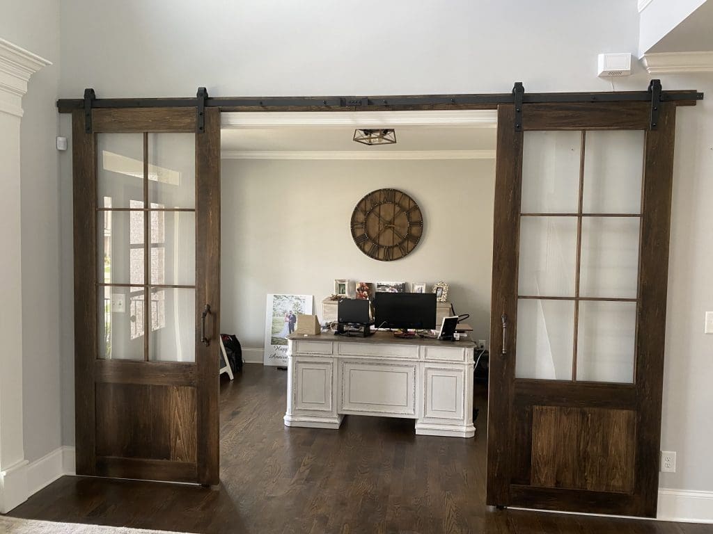 Glass Barn Doors in Atlanta