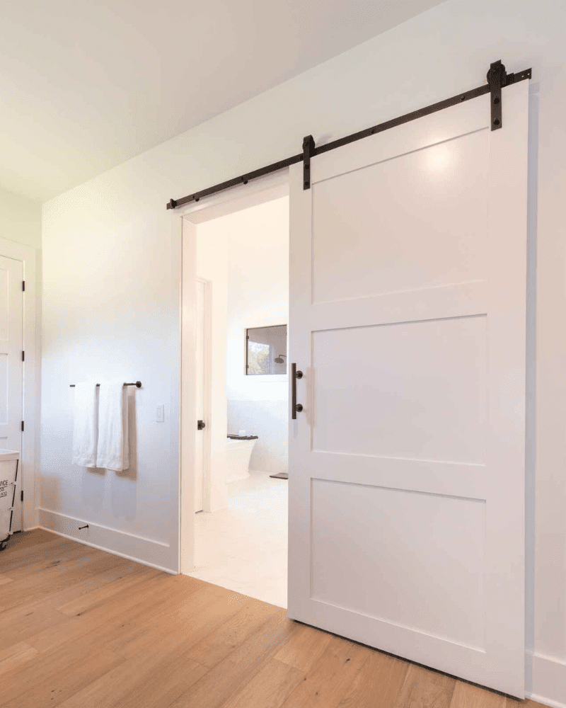 Custom Barn Door White