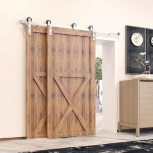 Double Door Bypass Hardware